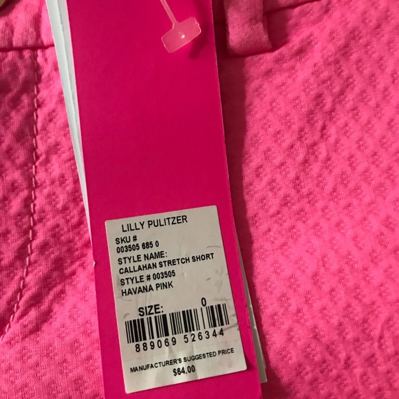 Lilly Pulitzer Callahan Stretch Shorts 0 - Picture 6 of 7